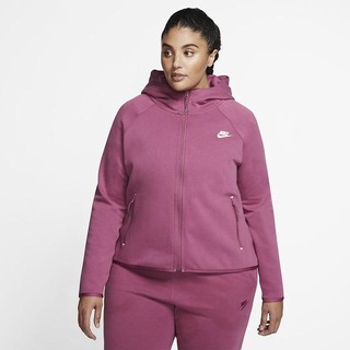 Jachete Nike Sportswear Tech Fleece Cape Plus Size Dama Roz Albi | EUFQ-80197